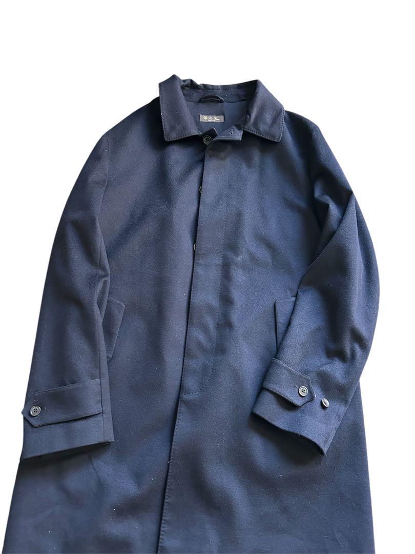 loro piana ロロピアーナ　カシミヤ　 チェスターコート　ネイビー
