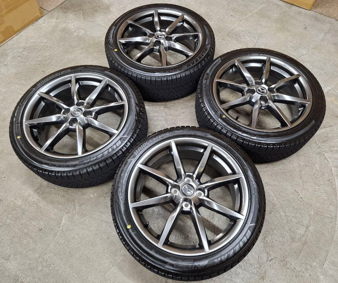 【極上品】マツダ ロードスター 純正 ホイールタイヤ 2022年 スタッドレス 【極上品】マツダ ロードスター 純正 ホイールタイヤ 2022年 スタッドレス