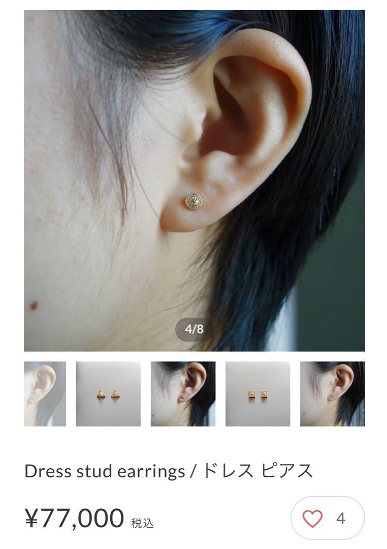 ヒーミー　himie  ダイヤピアス