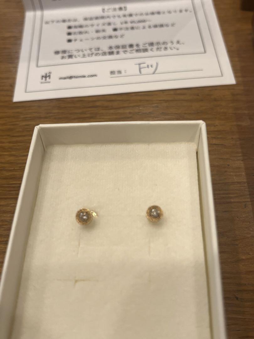 ヒーミー　himie  ダイヤピアス