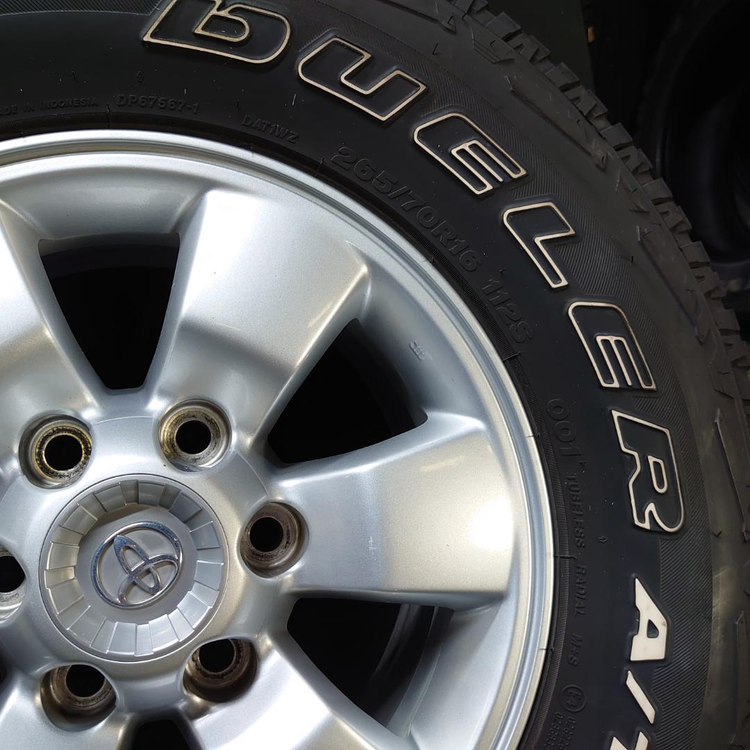 トヨタ純正アルミ 265/70R16 215系 ハイラックス サーフ