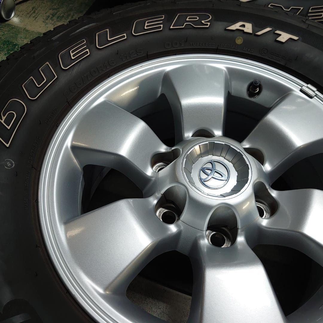 トヨタ純正アルミ 265/70R16 215系 ハイラックス サーフ