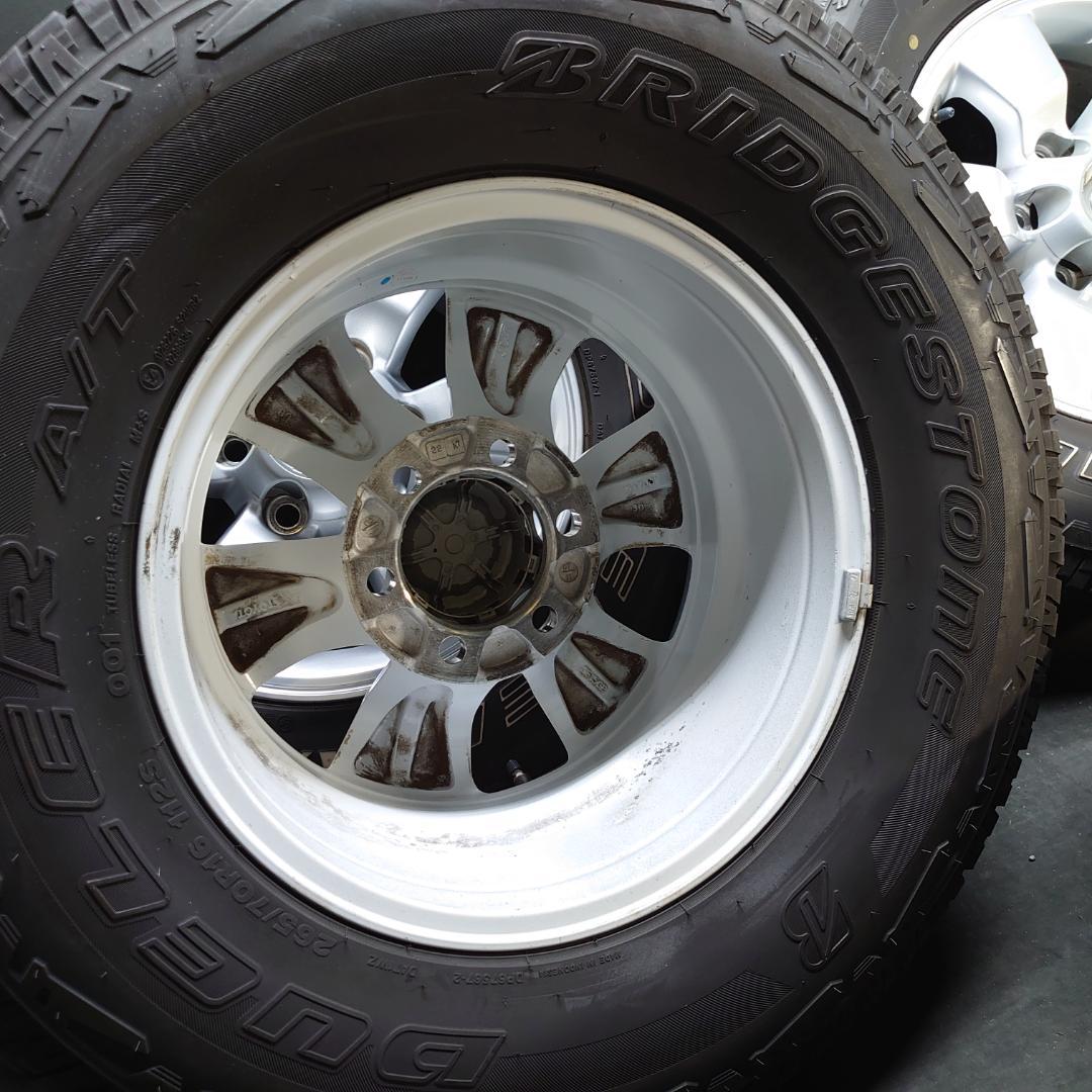 トヨタ純正アルミ 265/70R16 215系 ハイラックス サーフ