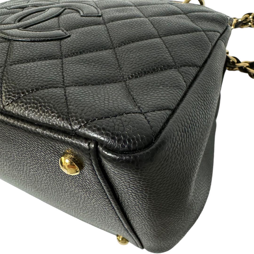 CHANEL シャネル A18004 マトラッセ チェーントートバッグ キャビア