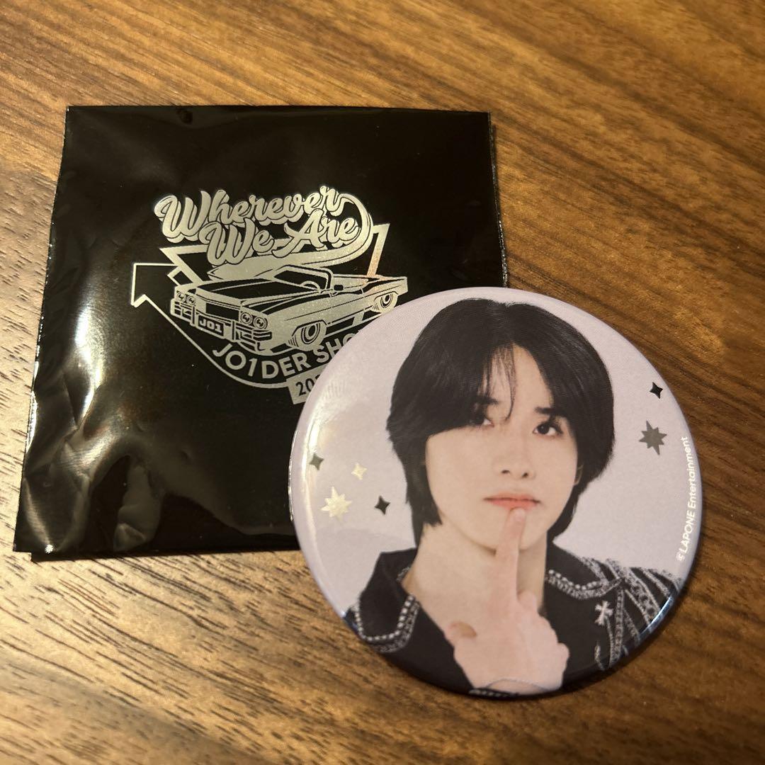 JO1 wherever we are 2024 2025 缶バッジ - メルカリ