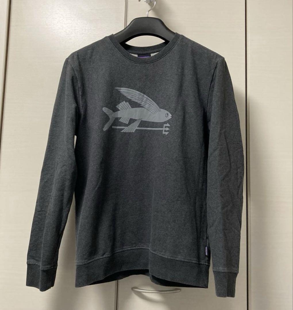 patagonia フライングフィッシュ ミッドウェイト スウェット メンズ L