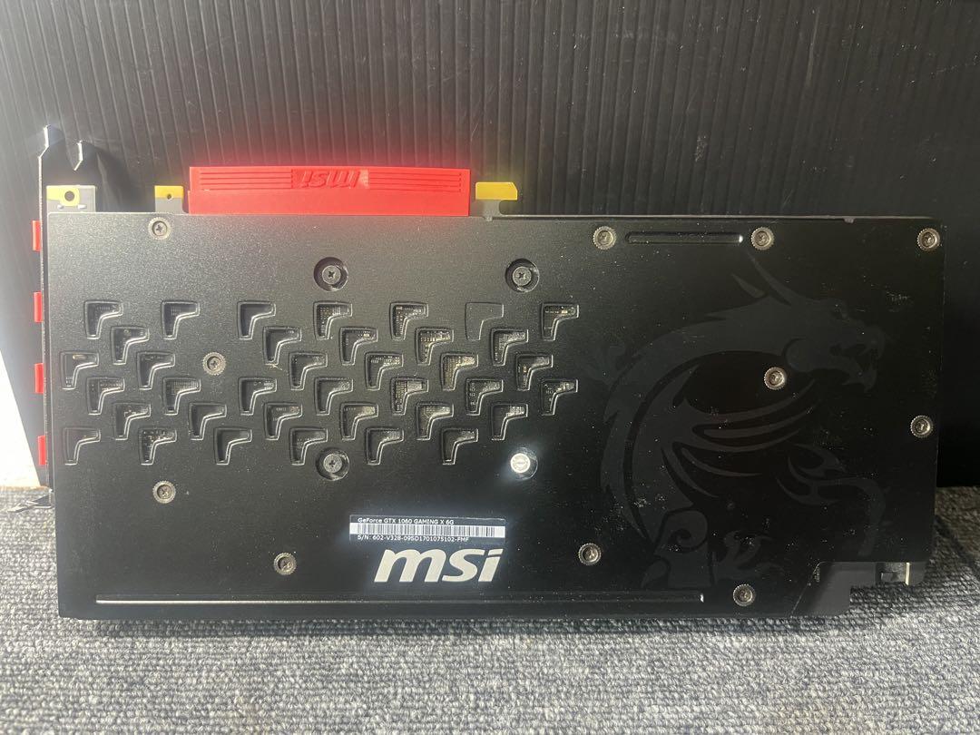 MSi GeForce GTX 1060 GAMING X 6G ジャンク