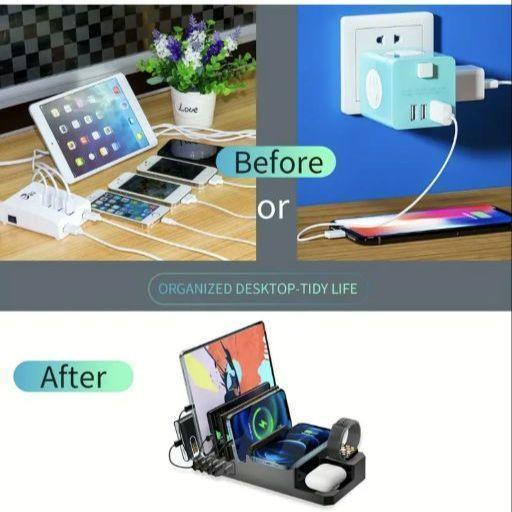 スマート8-in-1マルチ機能充電ドックステーションモバイルフォン