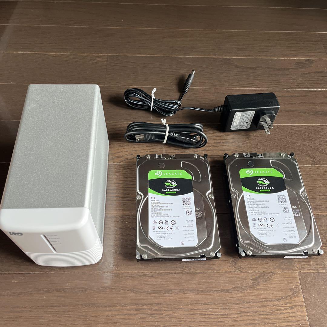 RAID 4TB RS-EC32-U3RWSX + HDD2台付 画像1