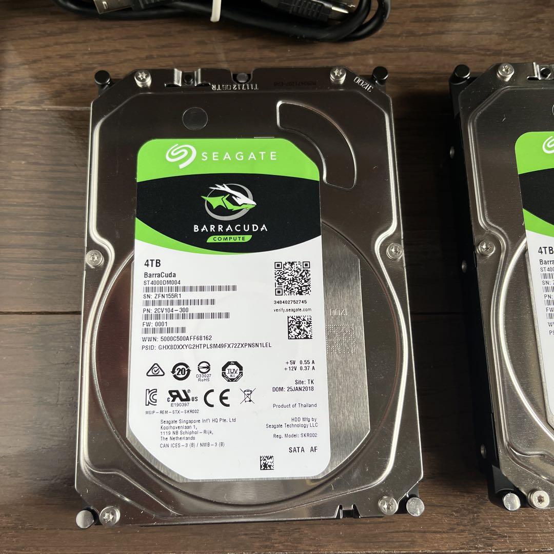 RAID 4TB RS-EC32-U3RWSX + HDD2台付 画像2