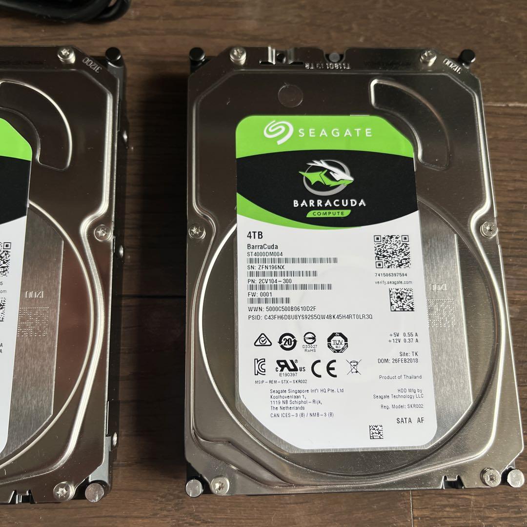 RAID 4TB RS-EC32-U3RWSX + HDD2台付 画像3