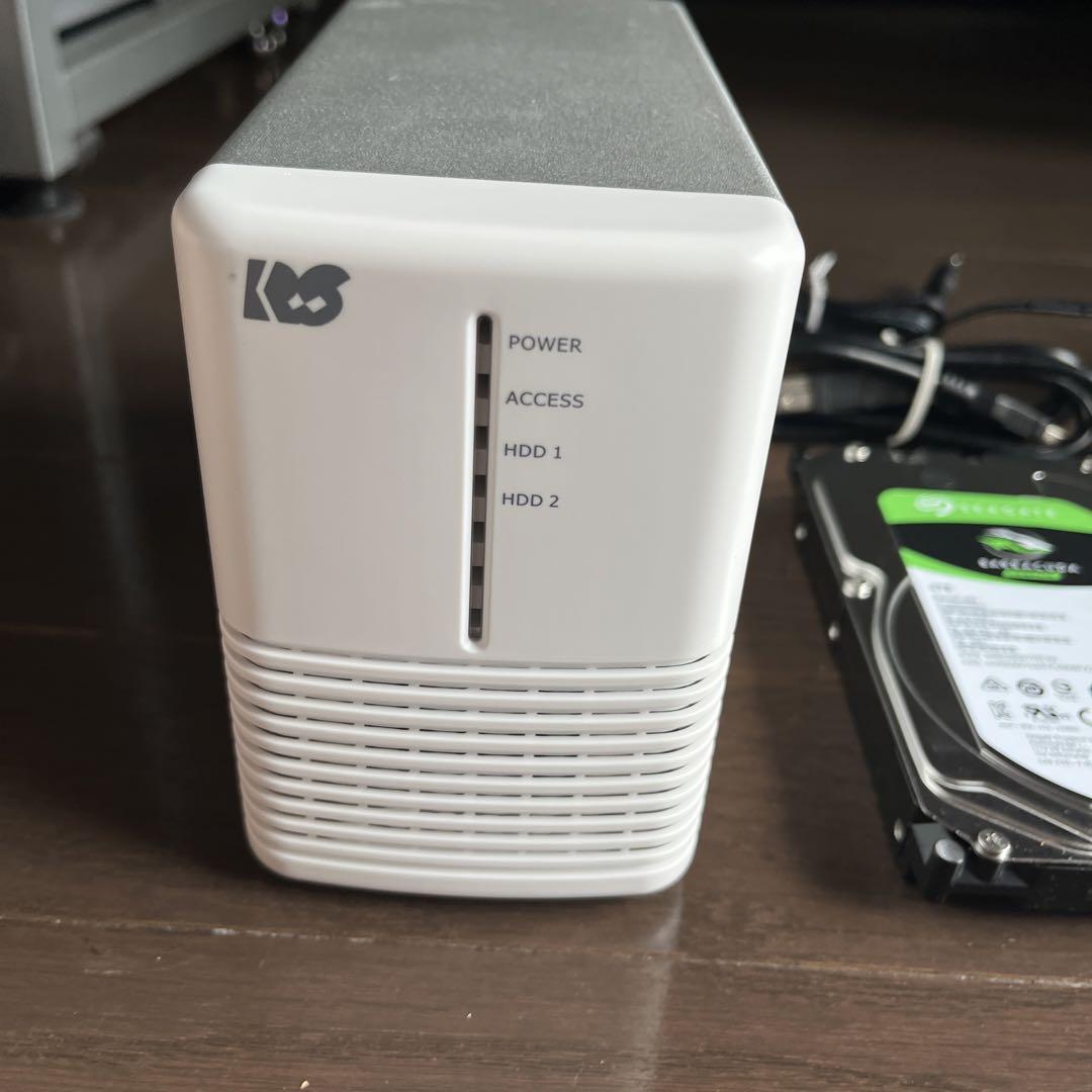 RAID 4TB RS-EC32-U3RWSX + HDD2台付 画像4