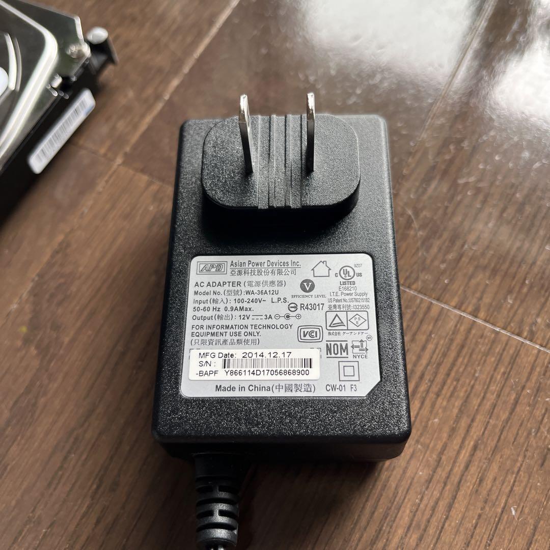 RAID 4TB RS-EC32-U3RWSX + HDD2台付 画像6