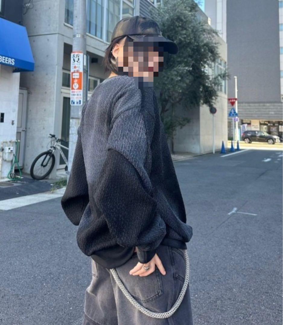 受注制【XU DOG】washing waffle long sleeve (2color) | OUR