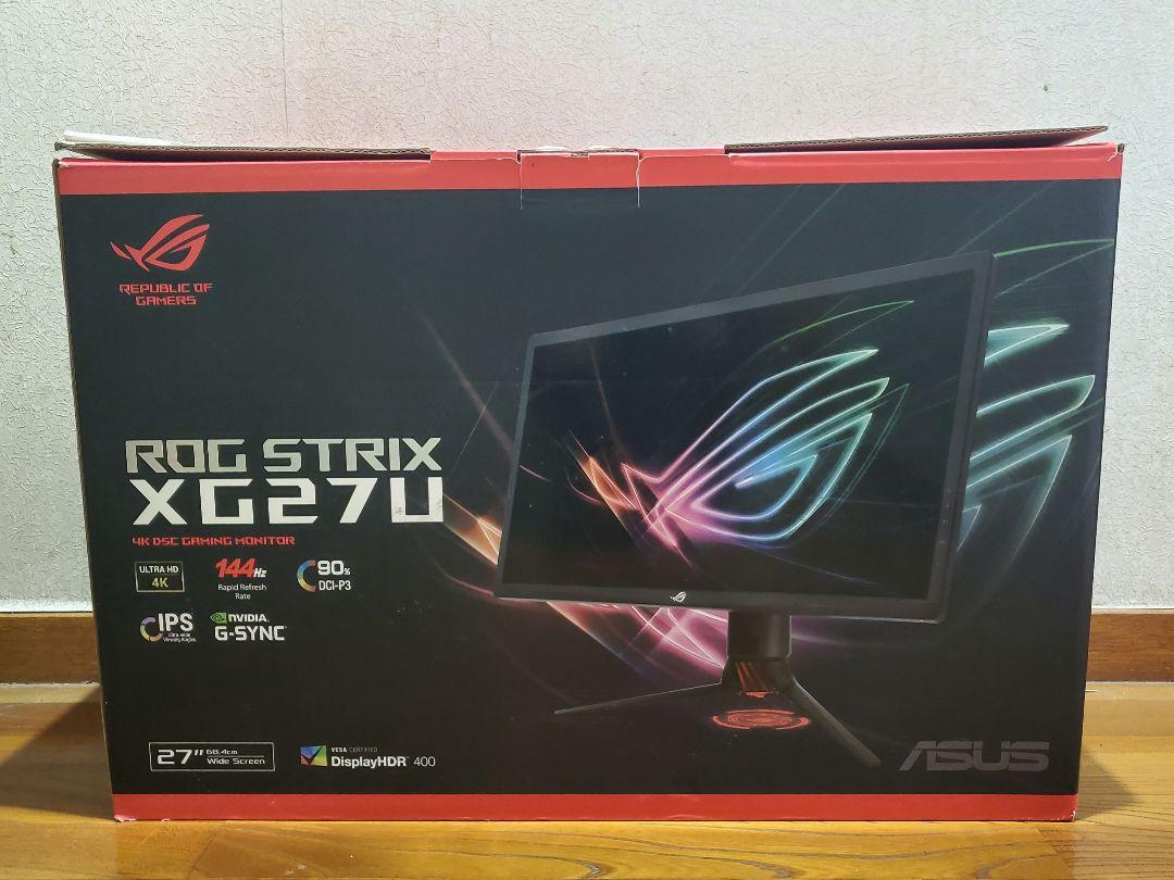 ROG XG27UQ 4K 144Hz ゲーミングモニター