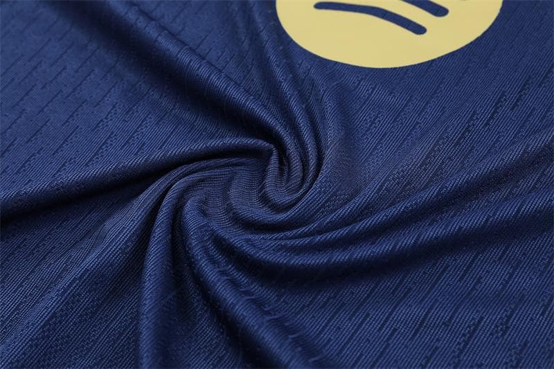 FC Barcelona 長袖ジャージ ネイビー L