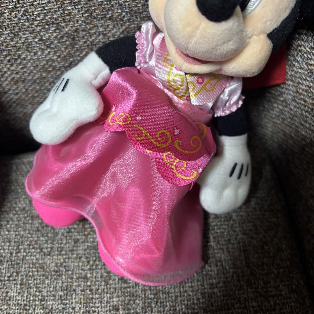 ディズニー バレンタインナイト　ぬいぐるみバッジ ミッキー ミニー