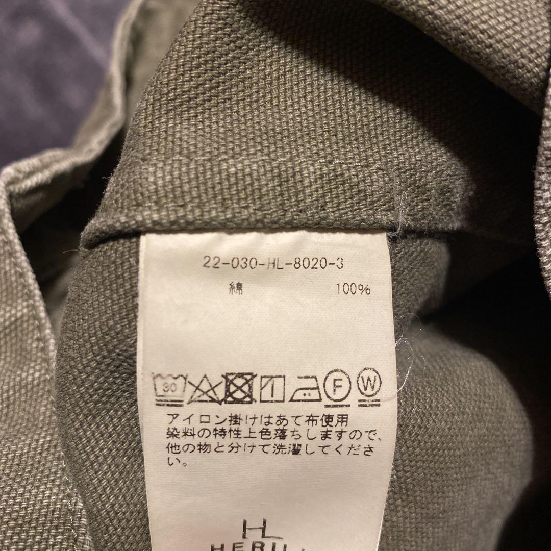 パンツ HERILL Duck Cargo pants OLIVE