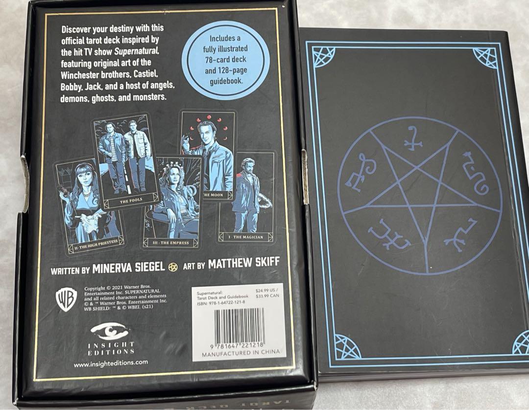 超特価セール開催！！ 海外ドラマ スーパーナチュラルSupernatural 正規品 タロットカード 洋書