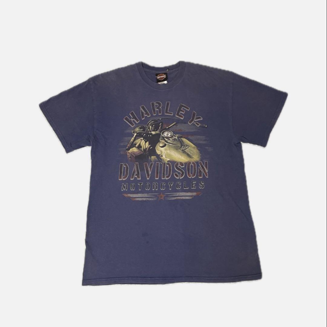 ハーレーダビットソン バイクTシャツ Lサイズ