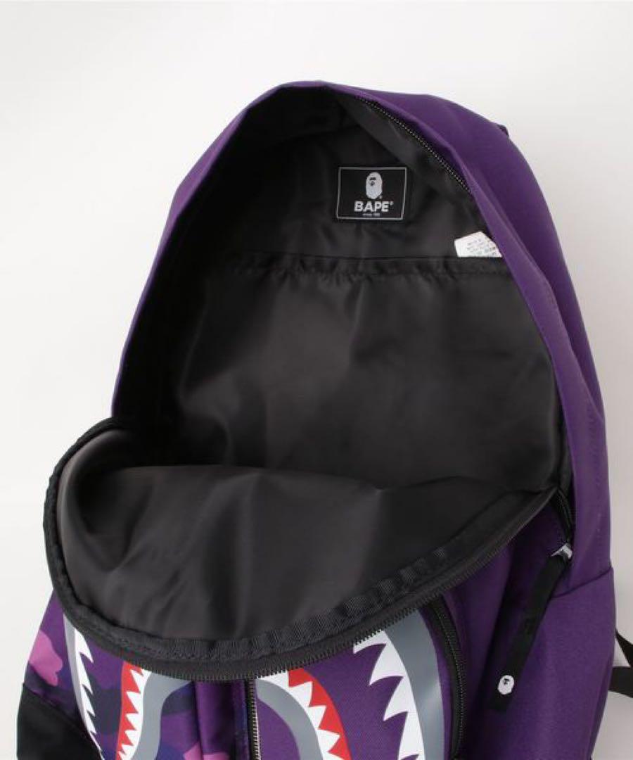 【新品】A BATHING APE COLOR CAMO SHARKバックパック