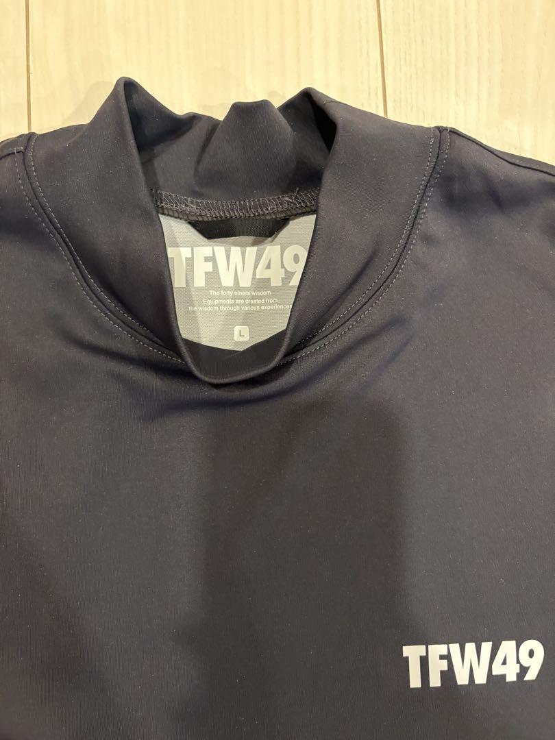 人気ブランド新作豊富 TFW49 モックネック Tシャツ L ブラック