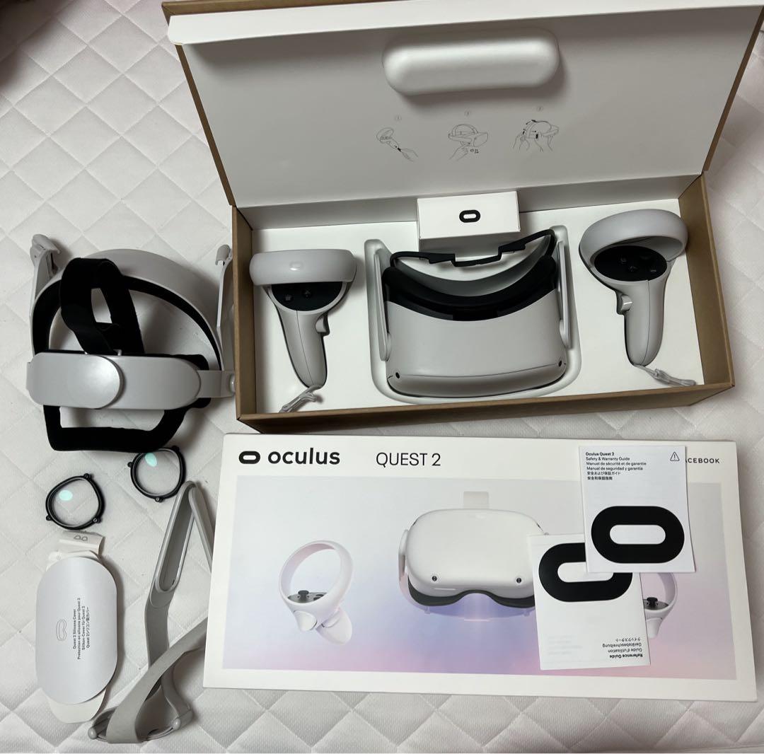   quest2 128G 社外ストラップ付き