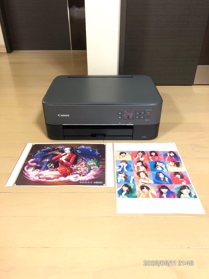 未使用に近い】Canon PIXUS TS5430 スマホ印刷対応プリンター PC