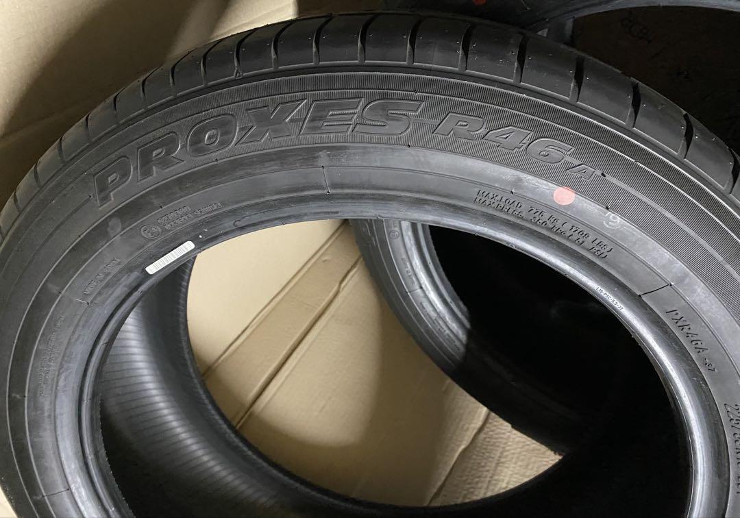 新車外し 4本セット 225/55R19 2024年9月製 トーヨータイヤ