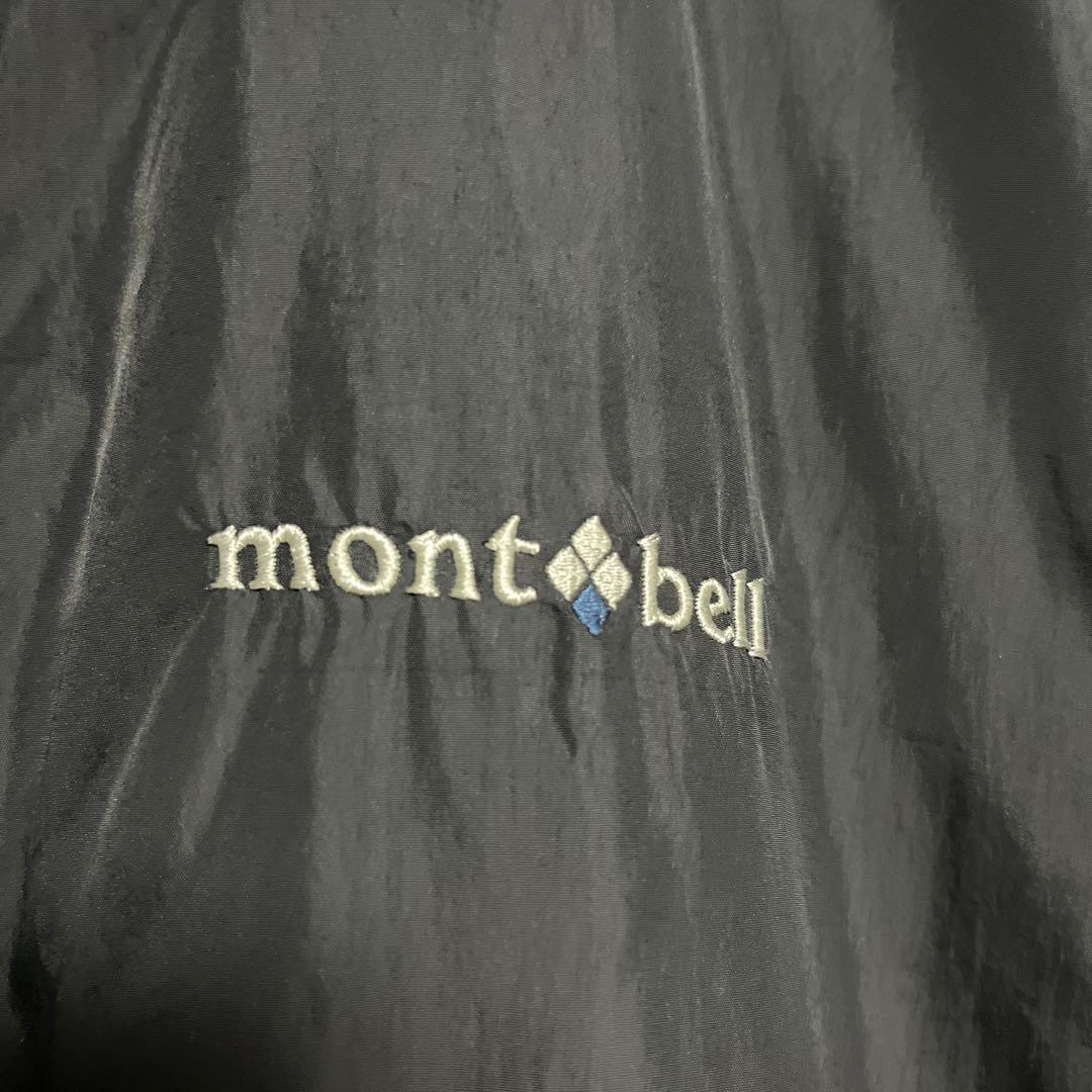 ●montbell リバーシブル　中綿ジャケット　サーマランドパーカ　フーディ