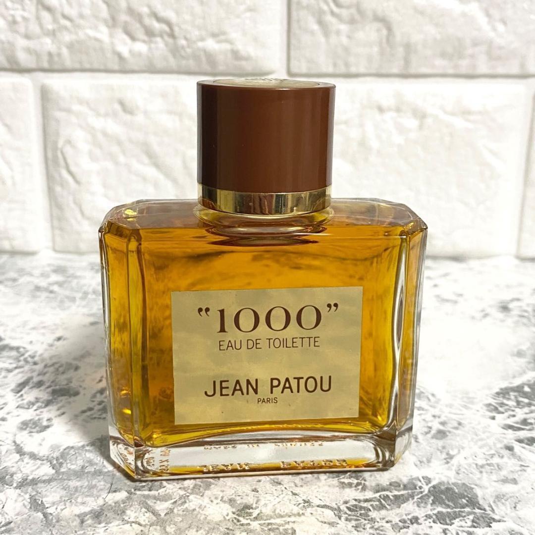 新品希少 JEAN PATOU 1000 ミル オードトワレ 50ml イギリス Yahoo!オークション -「ジャンパトゥ ミル 1000」(香水