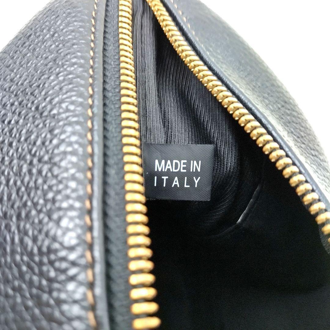 FURLA フルラ ソフィー ショルダーバッグ ブラック シボ革　斜めがけ