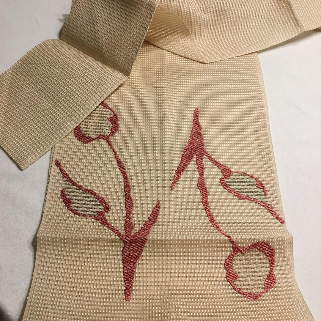 正絹 夏袋帯 画像4