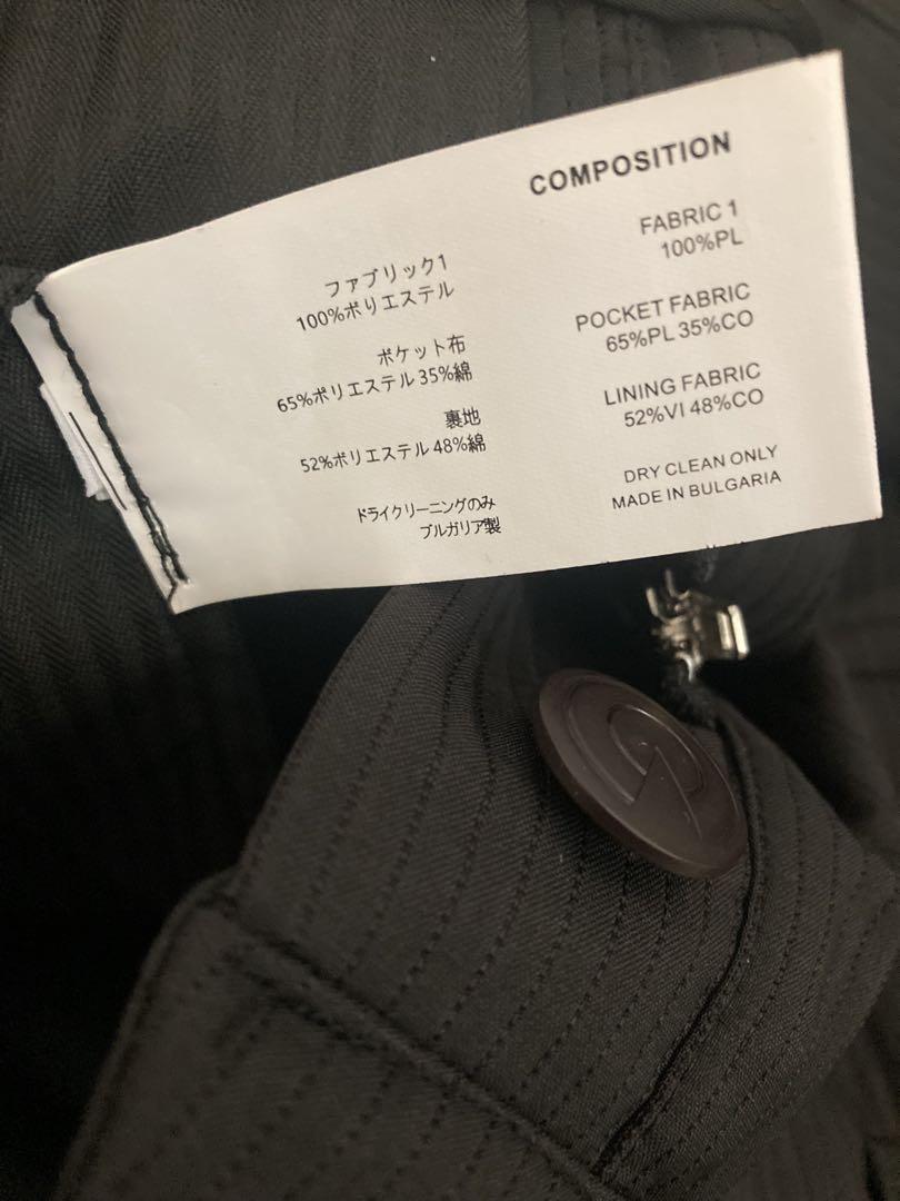 Kiko kostadinov パンツ ブラック 46