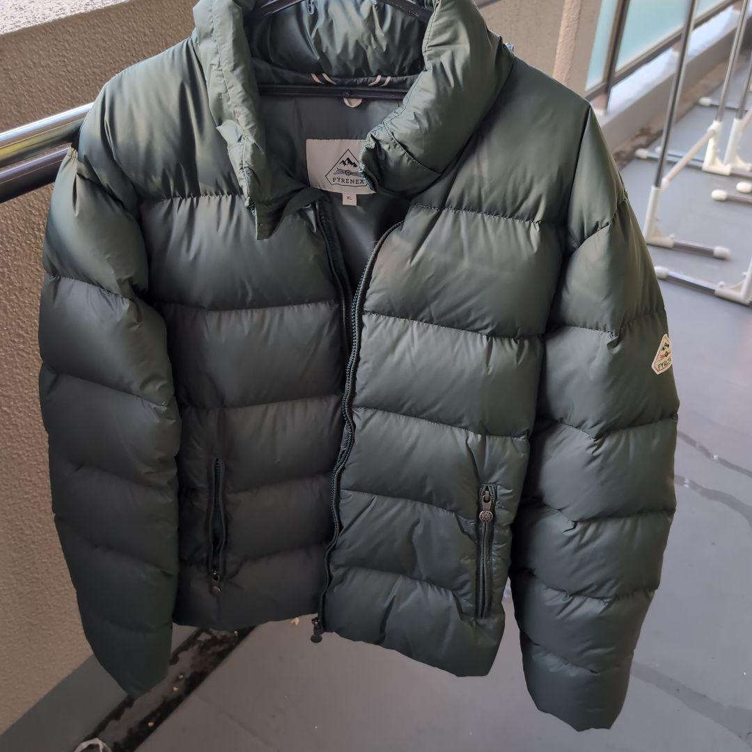 PYRENEX ダウンジャケット XL ダークグリーン