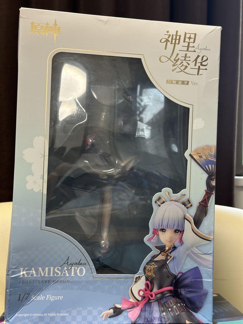 原神 神里綾華・白鷺氷華Ver. 1/7 フィギュア　本体美品　(箱に傷あり)