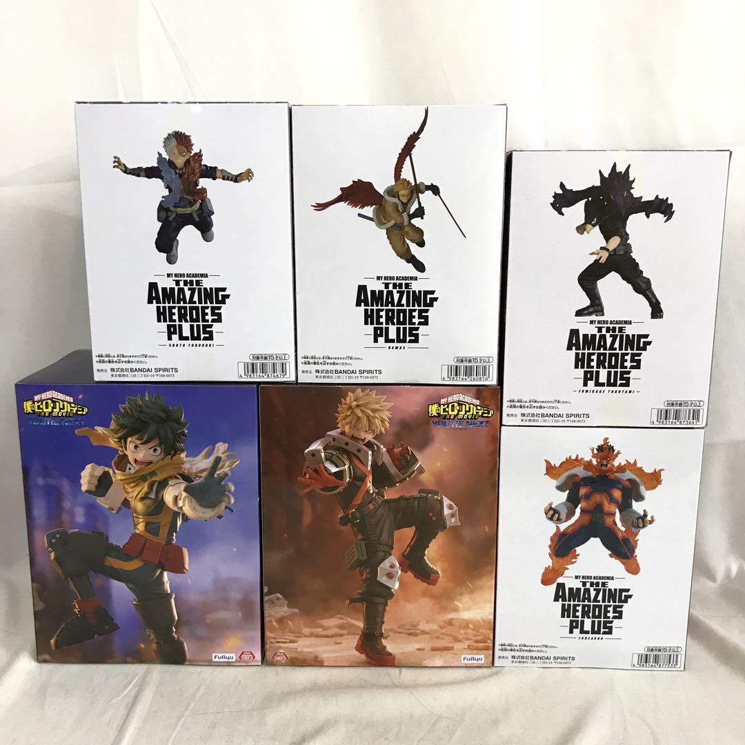 VF7831 未開封 ヒロアカ フィギュア まとめ 6個セット - メルカリ
