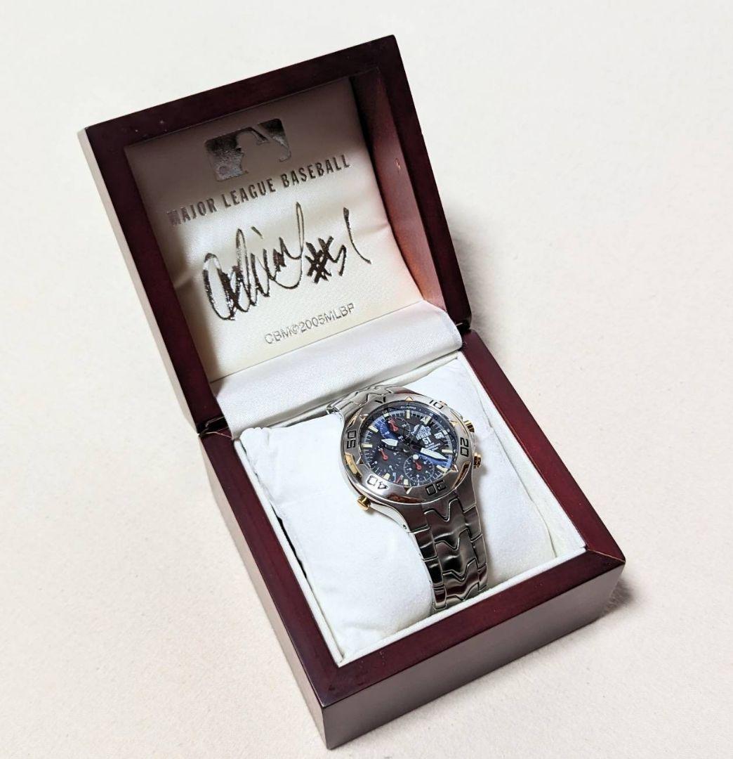 新品未使用★CITIZEN シチズン イチロー選手 腕時計 シルバー Lサイズ