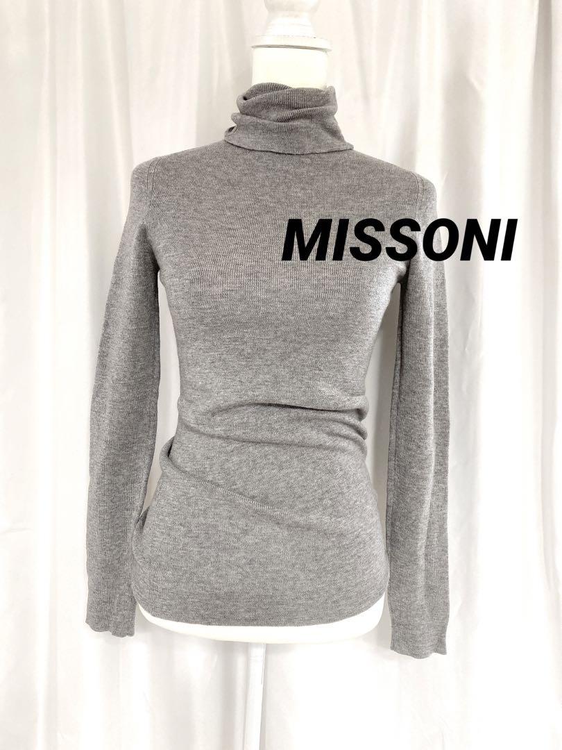 MISSONI ミッソーニ タートル 長袖カットソー