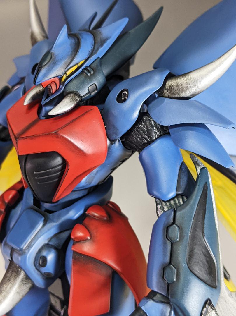 プラモデル HG ビアレス（聖戦士ダンバイン）組立塗装済