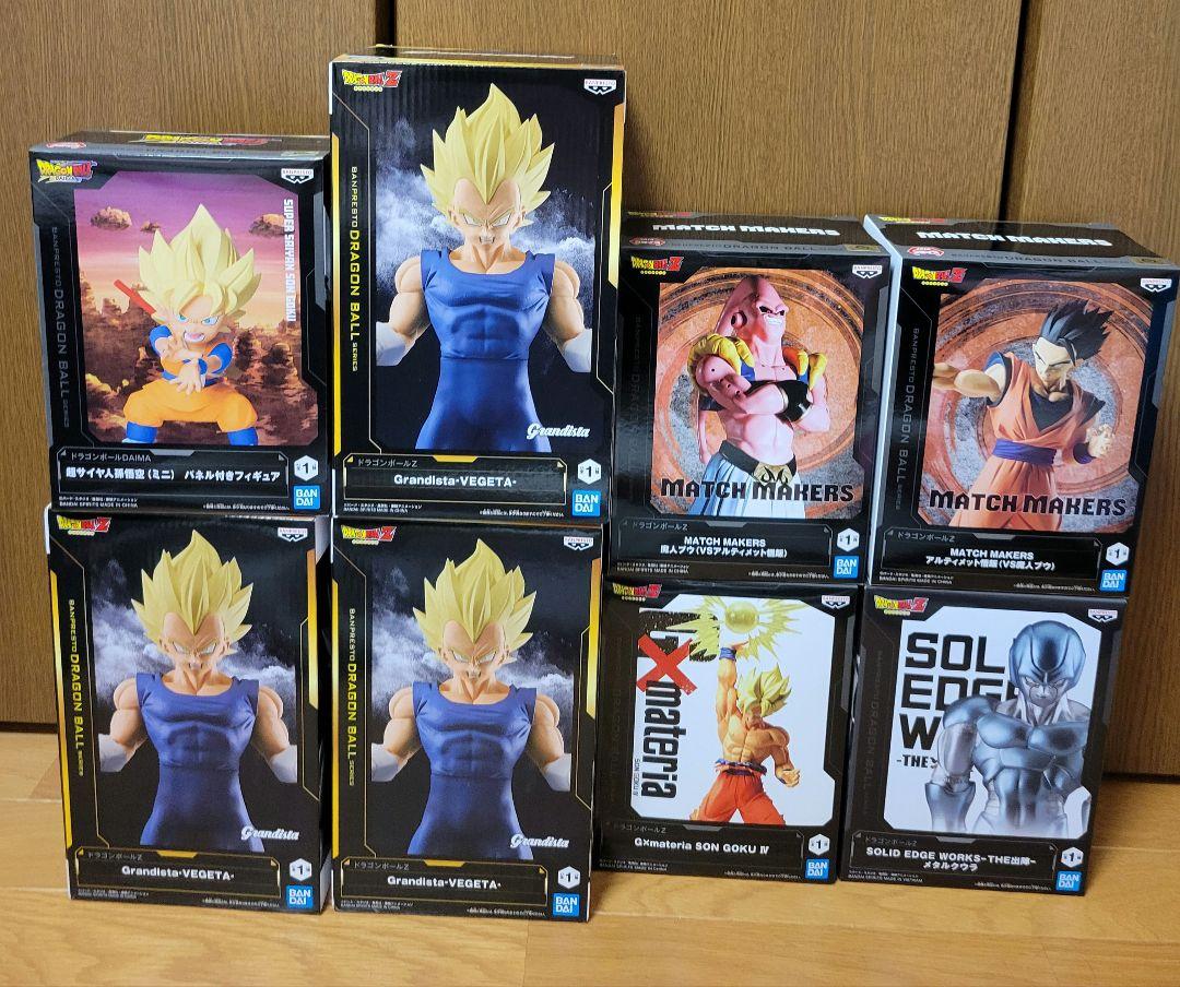 ドラゴンボール フィギュア 8体セット ベジータ孫悟飯魔人ブウ他