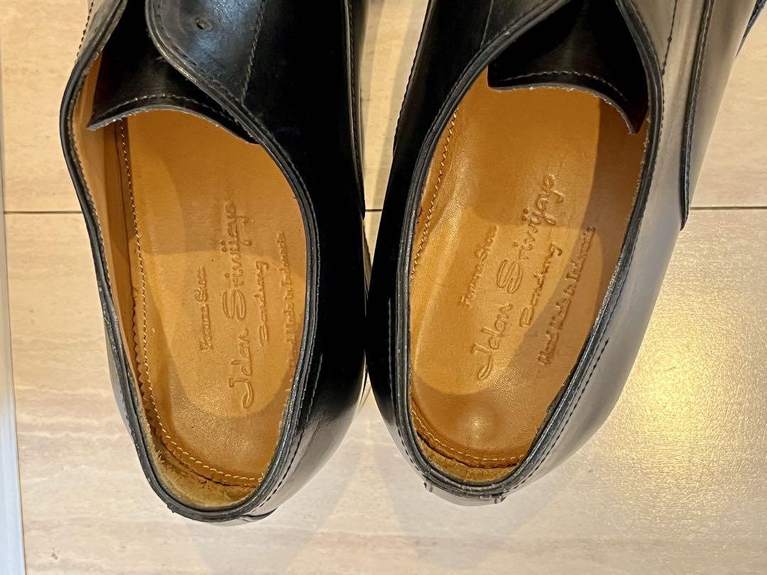 高価値セリー Jalan Sriwijaya 紐なしΩ UK7.0 ジャランスリワヤ 靴