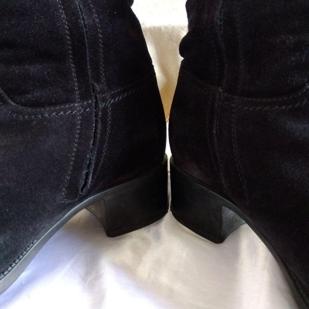 【極美品】フェラガモ ロングブーツガンチーニ 23.5cm 保存袋 【極美品】フェラガモ ロングブーツガンチーニ 23.5cm 保存袋