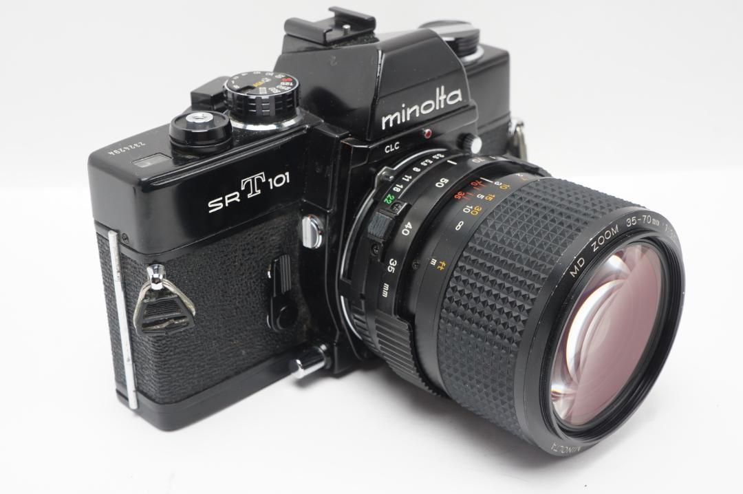 得価本物保証 作例あり MINOLTA SRT 101 ブラック 黒 TaCPx-m31813353891 通販超激得