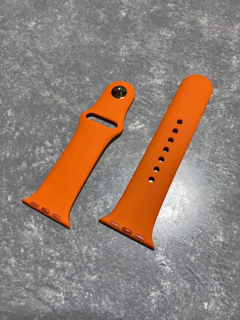本物品質の watch apple hermes 40mm・41mm スポーツバンド ラバー