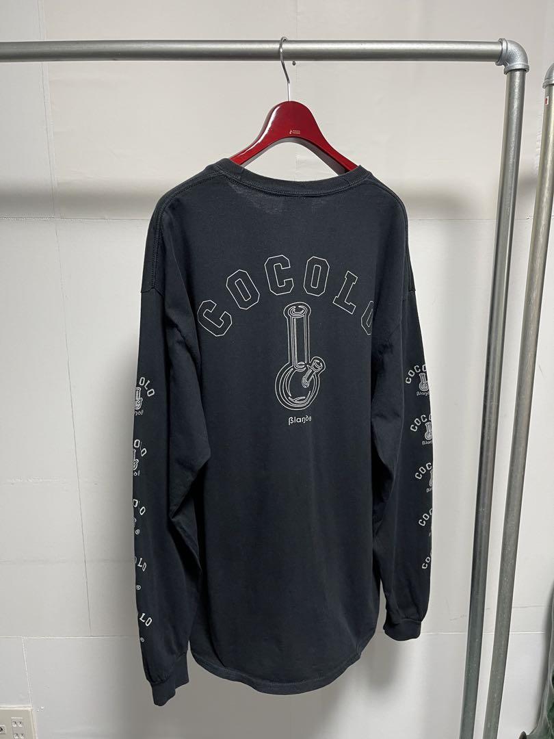COCOLO BLAND ココロブランド ロンT ロゴ ボングロングTシャツXL