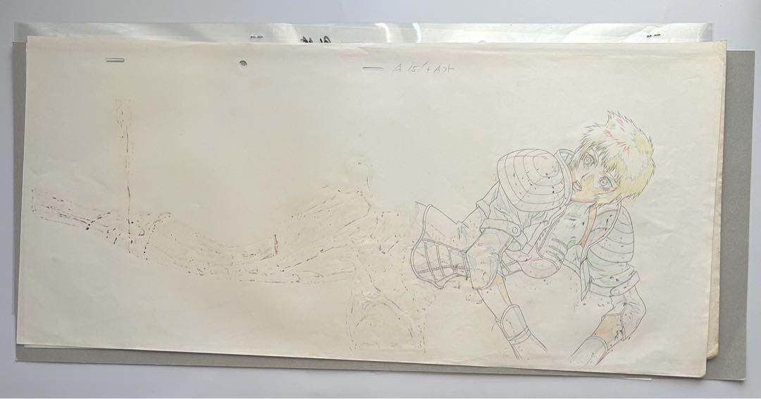 Vampire Hunter D バンパイアハンターD 大判セル画＋動画天野