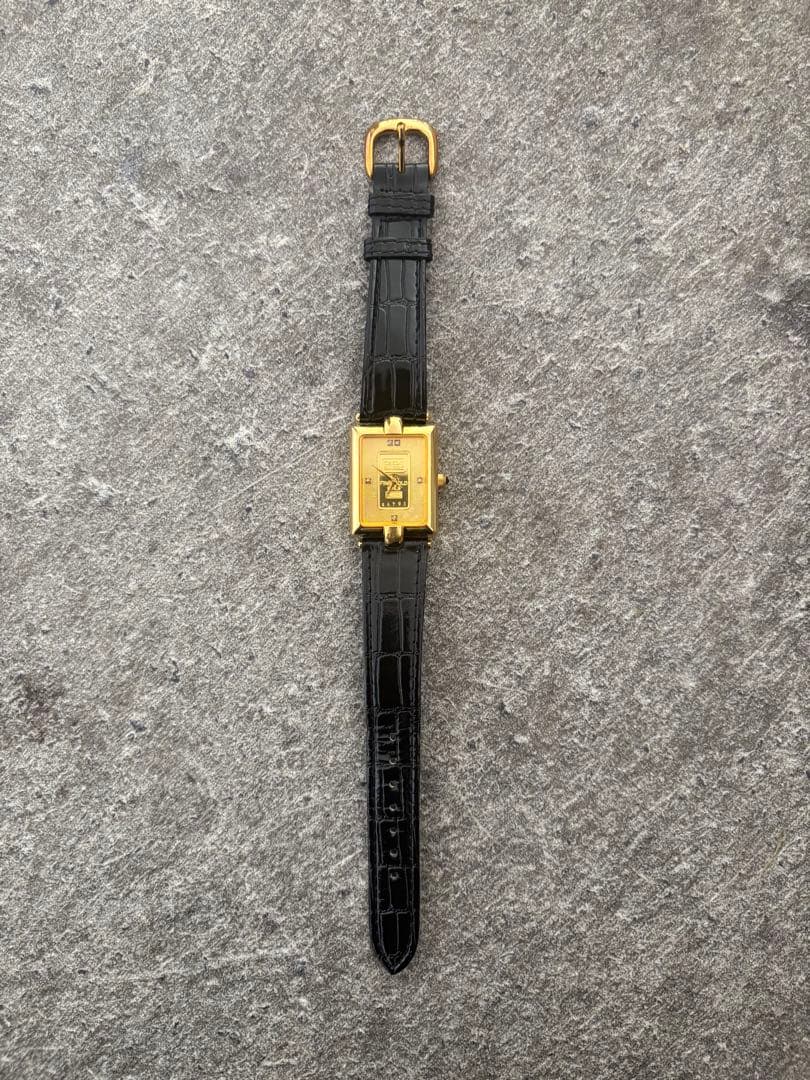 CREDIT SUISSE ゴールド時計やや傷や汚れあり