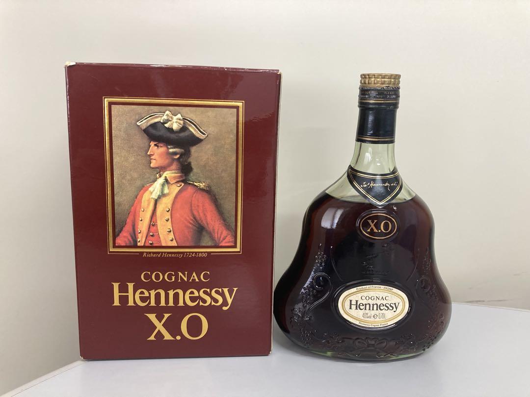 ヘネシー Hennessy XO 金キャップ グリーンボトル 0.7Lコニャック