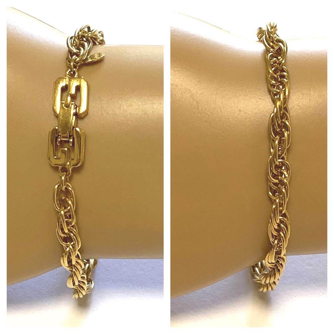 美品　ジバンシー　ビンテージ　ブレス　ブレスレット